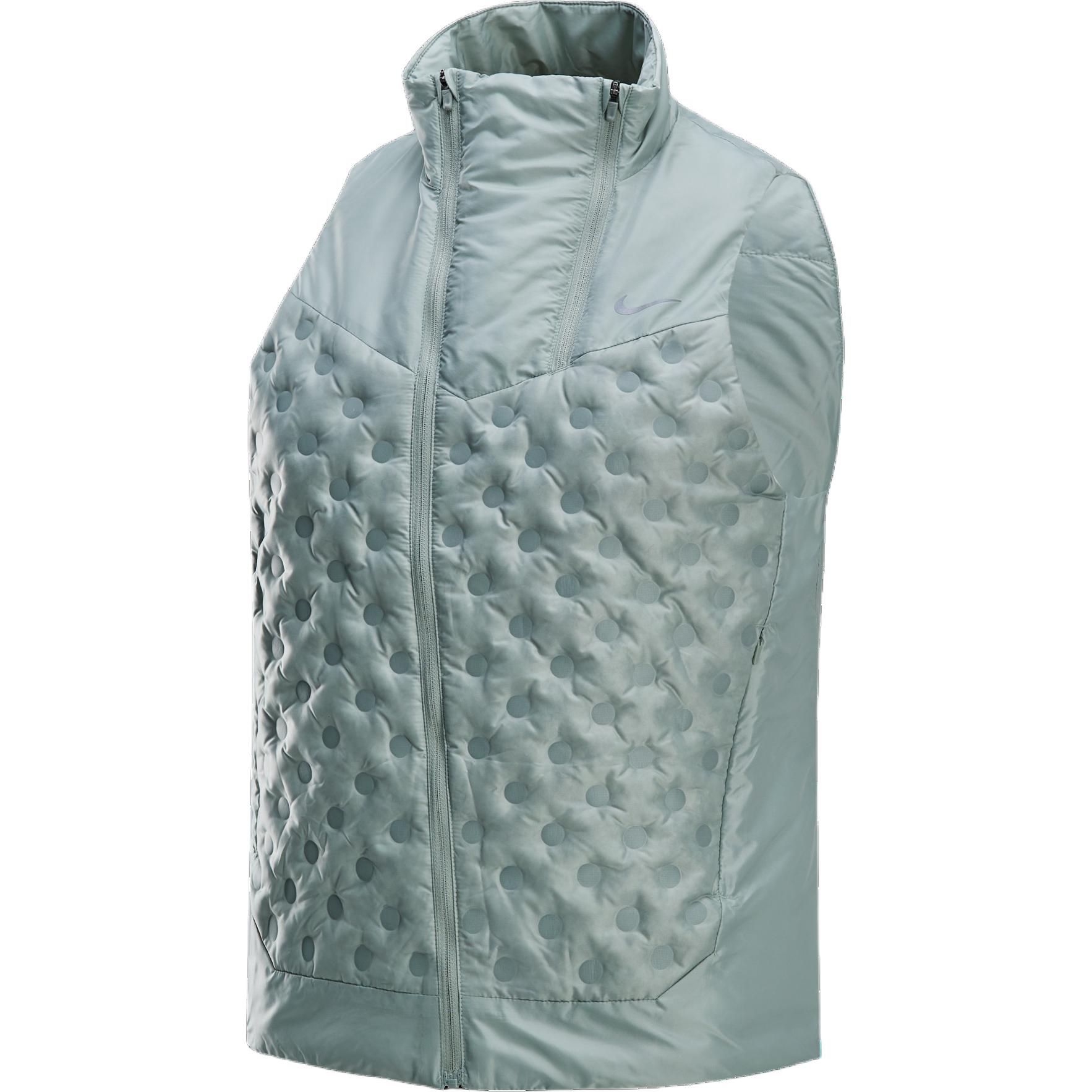 

New Nike THERMA-FIT ADV Repel AeroLoft Vest Women s Horizon Emerald Green FB7607-370 M