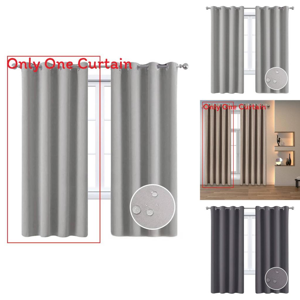 Sunblock Outdoor Window Curtain With Waterproof Fabric For Balcony Use
