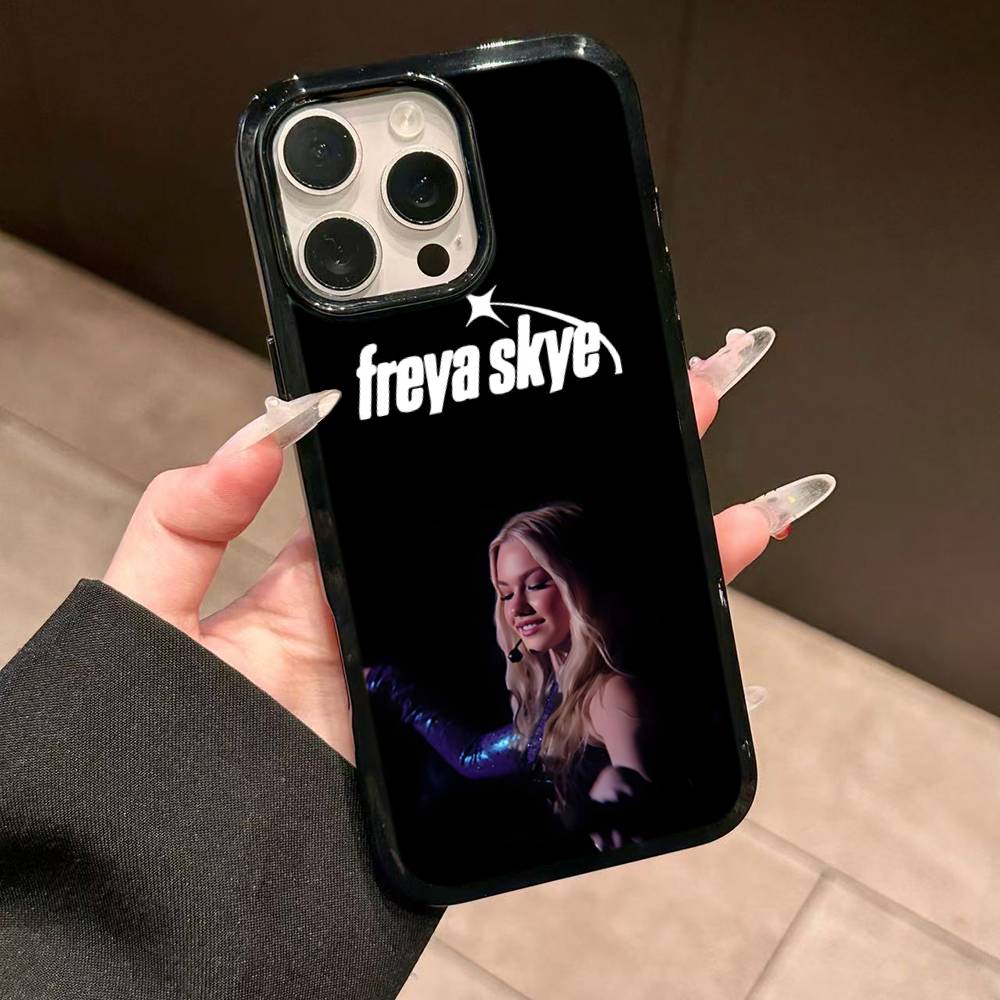 F-Freya S-Skye Singer Phone Case For IPhone 17 16 Pro Max Air 13 12 Mini 14 15 Plus 11 PC+TPU Back Cover
