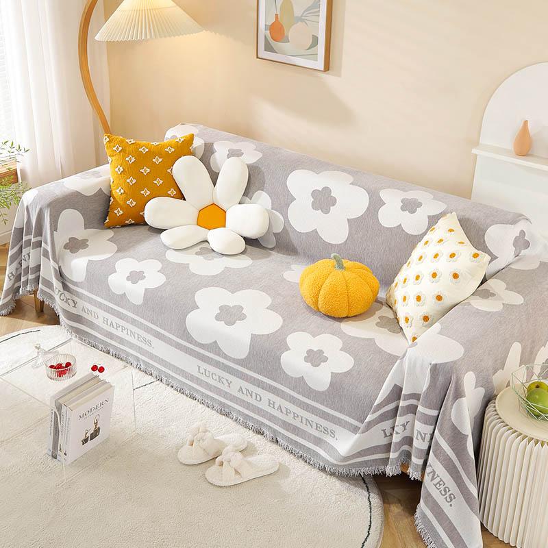 

Универсальная ткань для дивана Four Seasons, чтобы предотвратить царапины от домашних животных, простая современная универсальная подушка, чехол для дивана, заднее полотенце 180*130cm