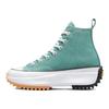Converse Run Star Hike Platform High Jade Unity Unisex Sneakers Green Black White 172726C