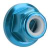 4Pcs RC Car Nuts M4 Aluminum Alloy 4mm Inner Diameter RC Car Accessory for 1 Celsius 10 Remote Control Vehicle