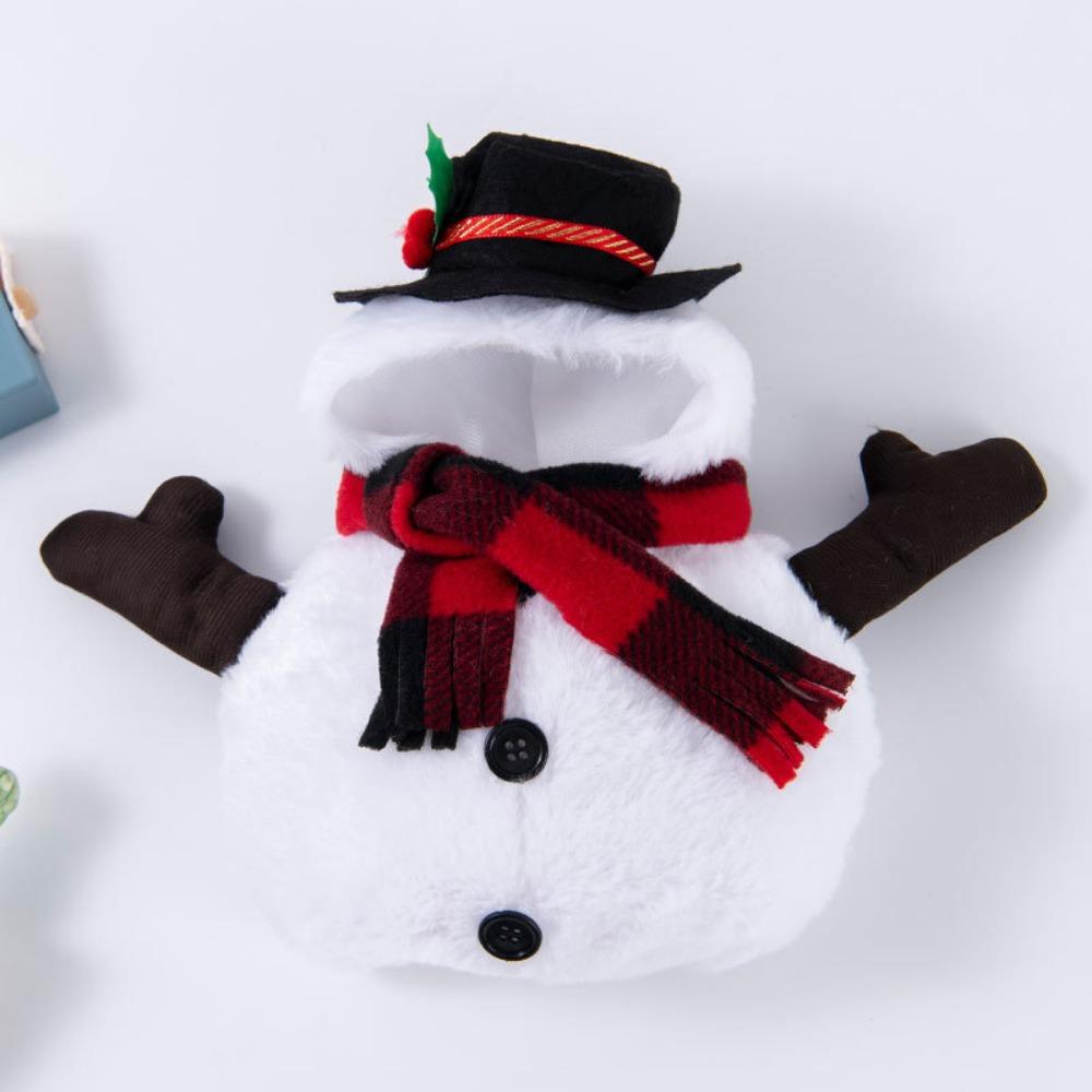 Breathable Santa Claus Dog Outfit Cute Cats Christmas Clothes Dog Winter Clothes  Spring