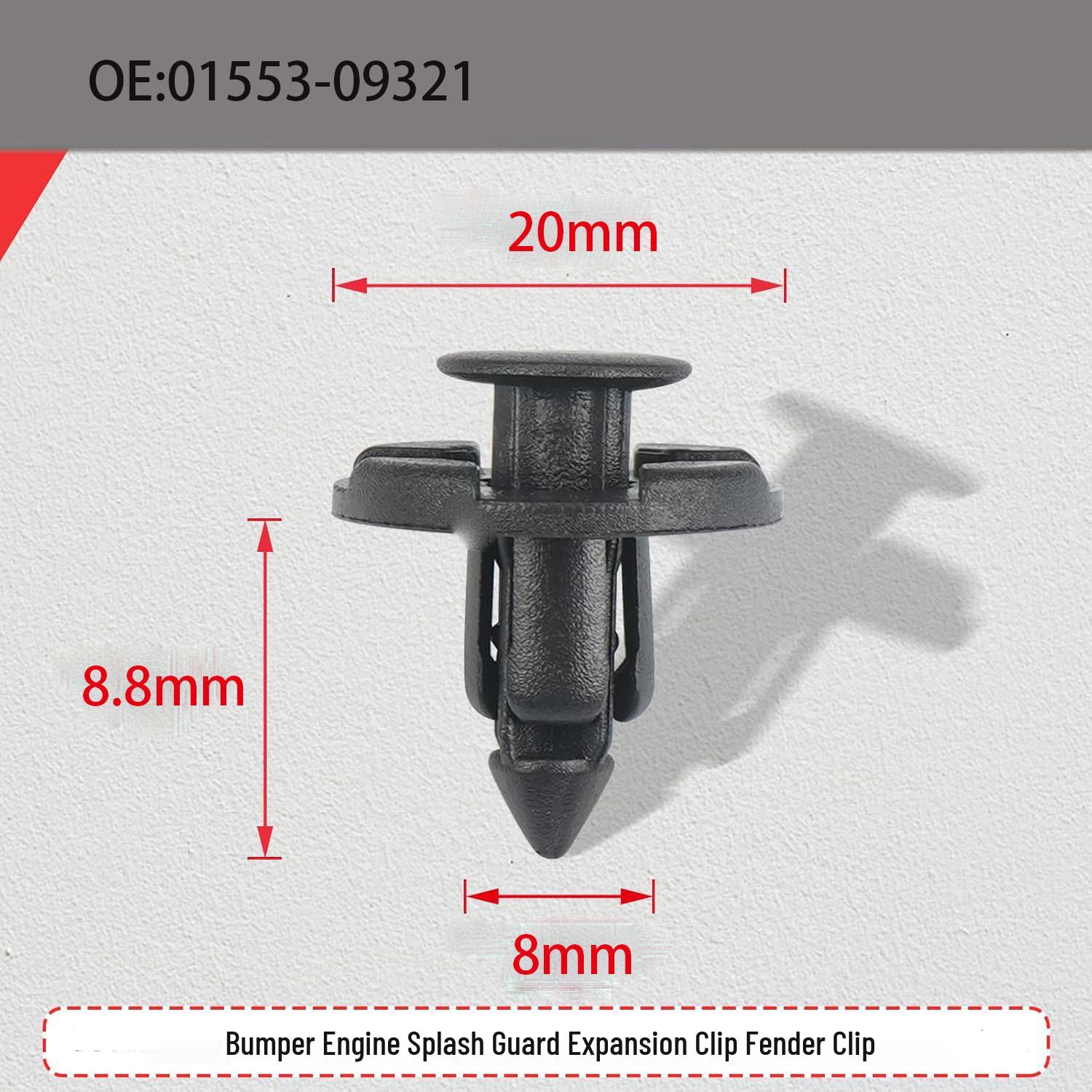 Compatible Engine Guard Plate Clip for Nissan, Subaru, Mitsubishi