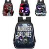 Durable Oxford Cloth Murder Drones Plush Backpack Large Capacity Anime Series