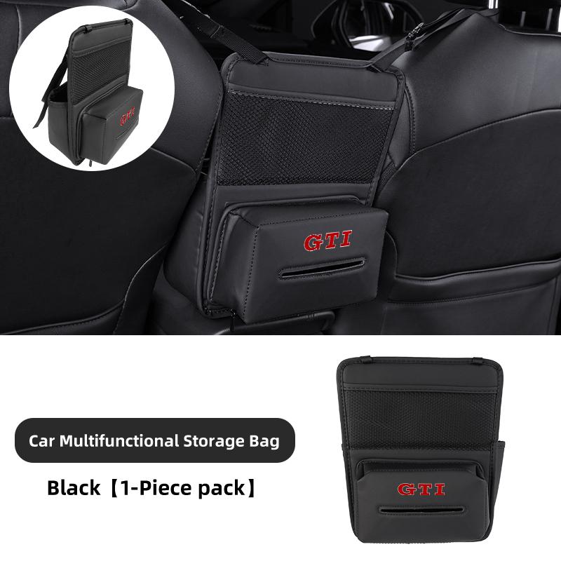 UNYDV1 Multi Functional Car Armrest Storage Bag Tissue Storage Pocket For Volkswagen VW Beetle CC B5 B6 B7 EOS GTI MK2 MK4 MK5 MK6