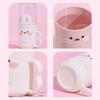 New Cute Wash Cup Household Tooth Cup Portabletoothbrush Storage Box Travel Grooming Set Children Cartoon Mouthwash Cup