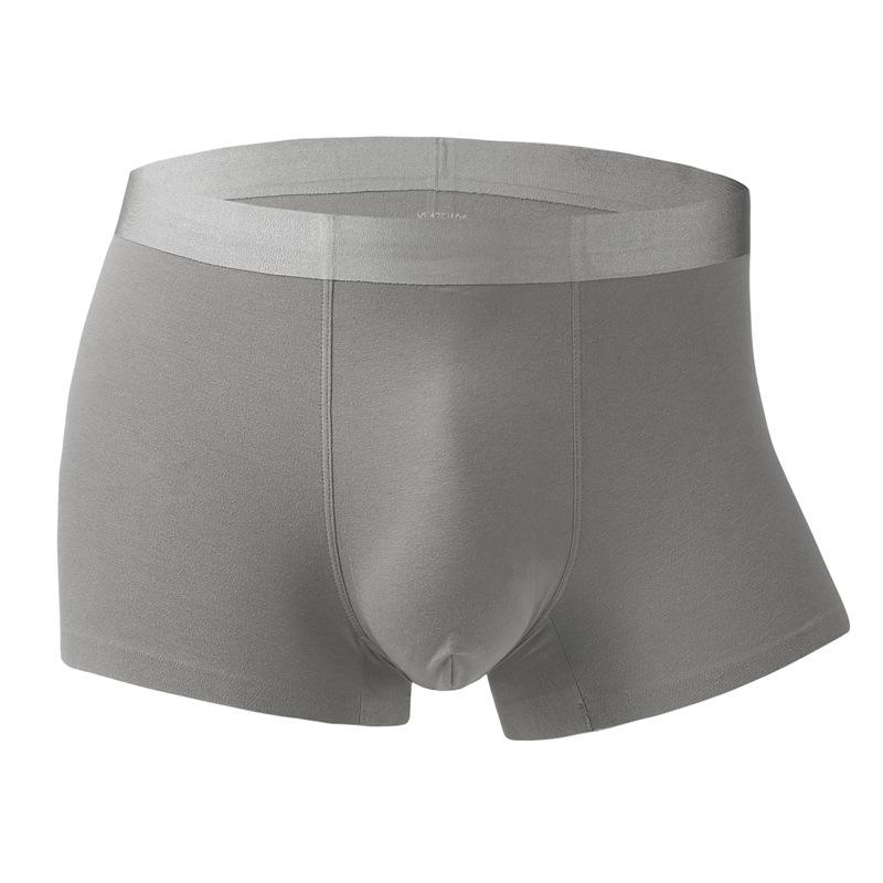 60 Jednobarevné Pánské Spodní Prádlo Bavlna Velká Velikost Spodní Prádlo Pánské Bezešvé Spodní Prádlo Prodyšné Chlapecké Boxerky