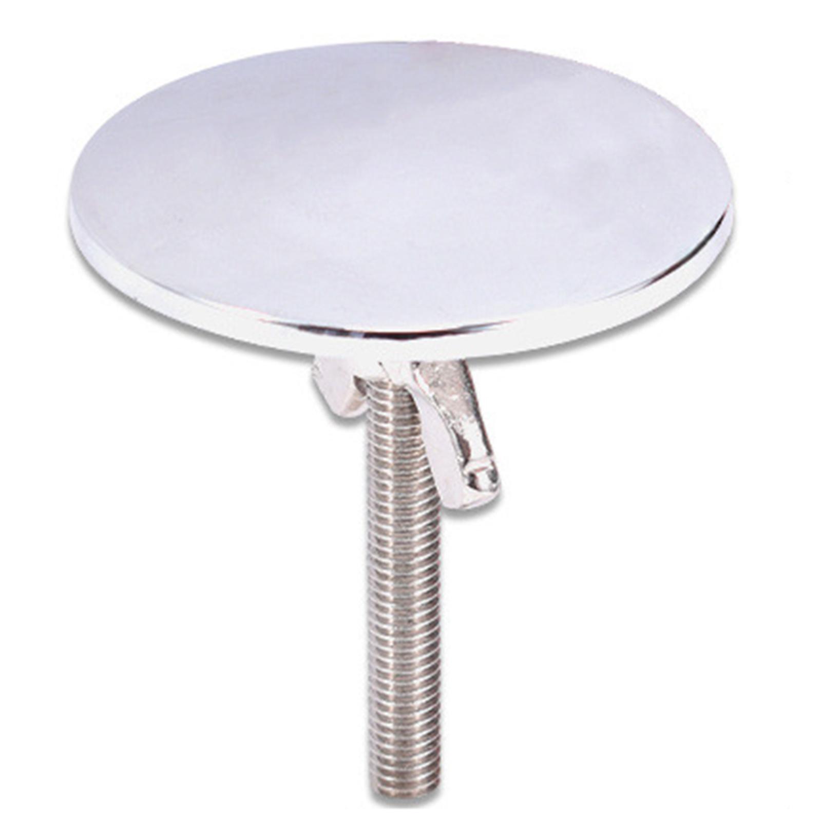 Universal Sink Hole Cover Leakproof Sink Cover Plug For Bathroom серебряный