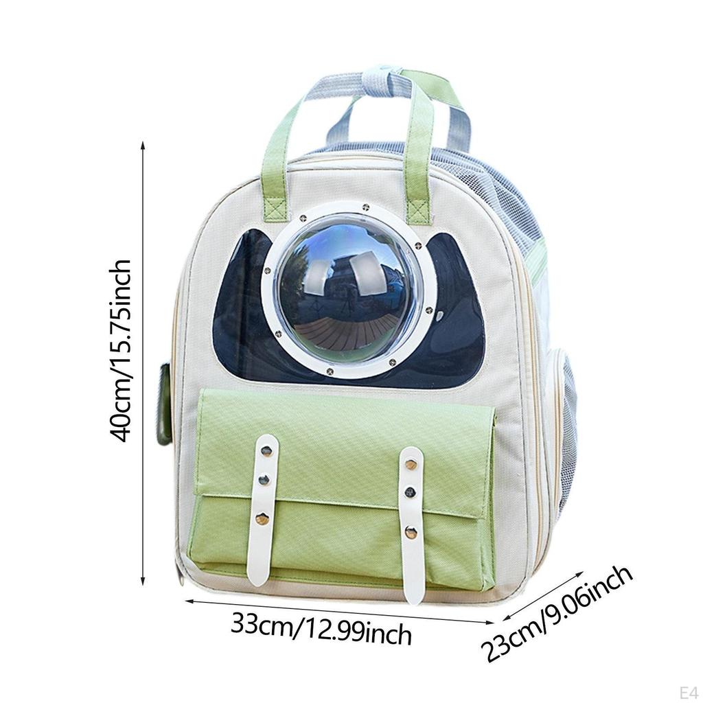 Katzenrucksacktrage Haustier Atmungsaktiv für Kätzchen Kleine Tasche Kapsel Tragen