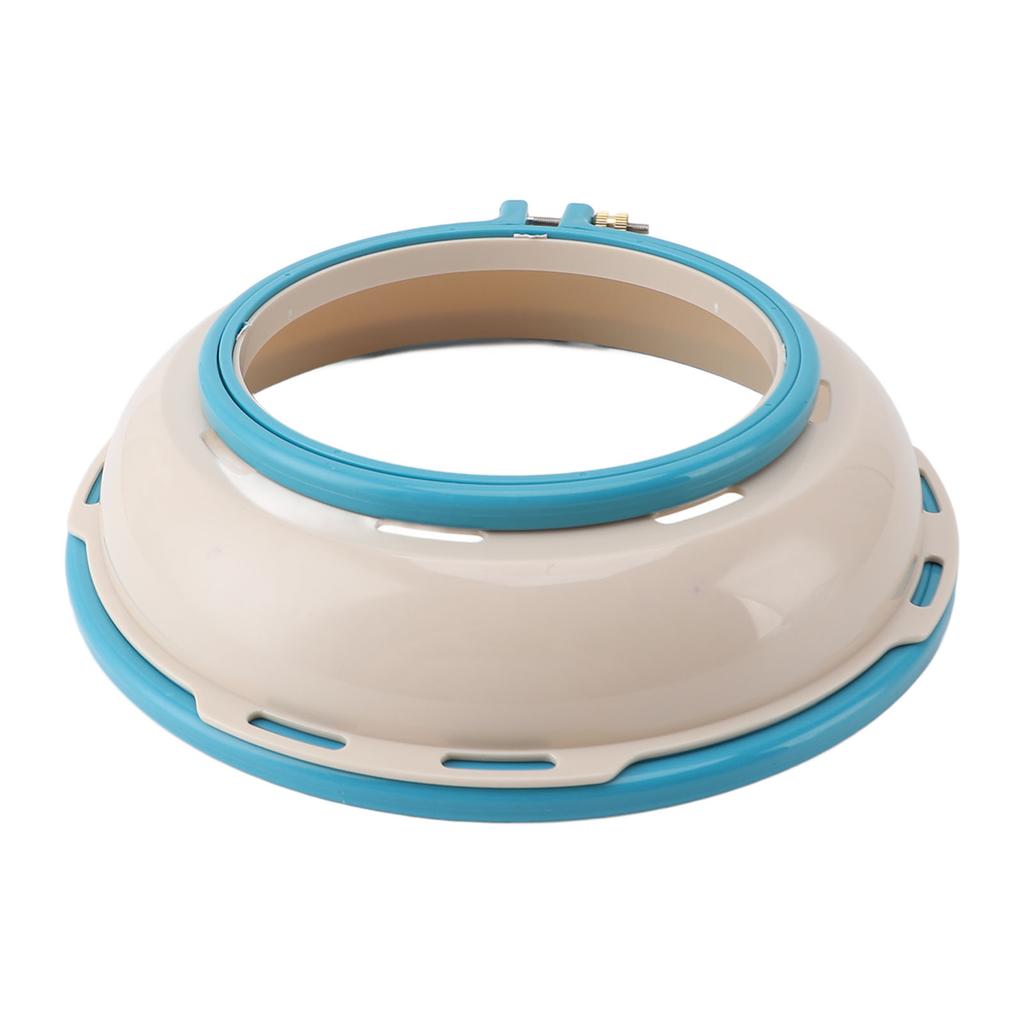 Embroidery Stand Hoop 16.5cm 25cm Double Sided Punch Needle Stand Hoop Frame for Cross Stitch