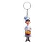 Delightful Acrylic 2D Flat Cartoon Pattern Keychain Pendant Ideal For Car Decoration Or Personal Items Backpack Ornament