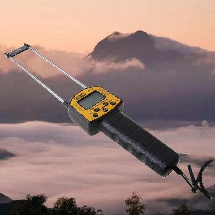 Upgraded Grain Humidity Meter Portable LCD Display Grain Moisture Meter ABS