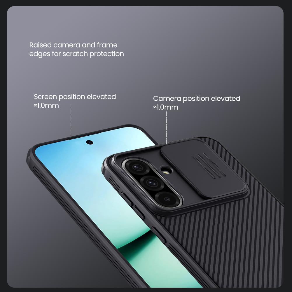 NILLKIN for Samsung Galaxy A36 5G Phone Case CamShield Pro Magnetic Camera Protection Back Cover