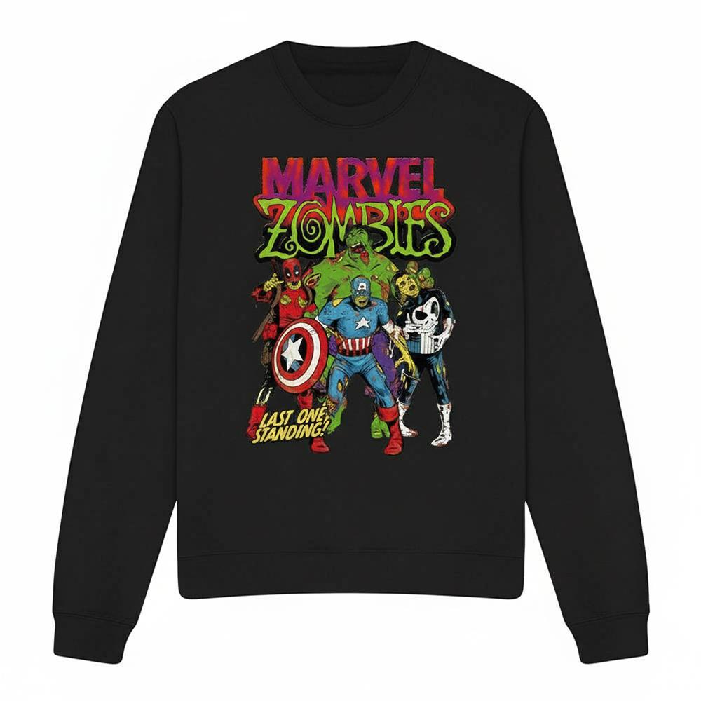 Marvel Zombies Unisex Erwachsenen Last One Standing Sweatshirt