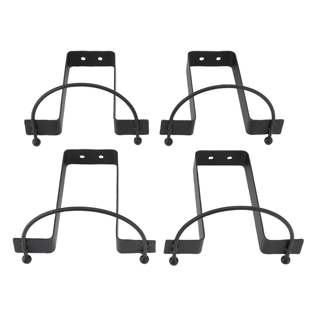 Wall Mounted Cowboy Hat Rack, Rustic Carbon Steel Storage Holder with Horseshoe Design for Home Decor and Organization