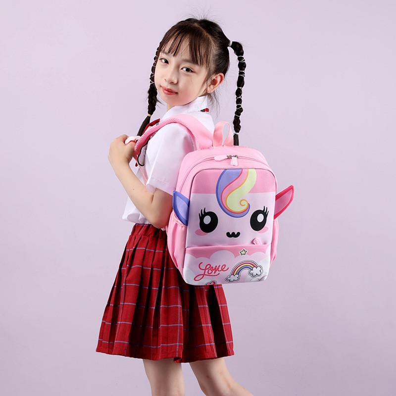 Stylish Large Capacity Cartoon Backpack For Boys And Girls With Breathable Design