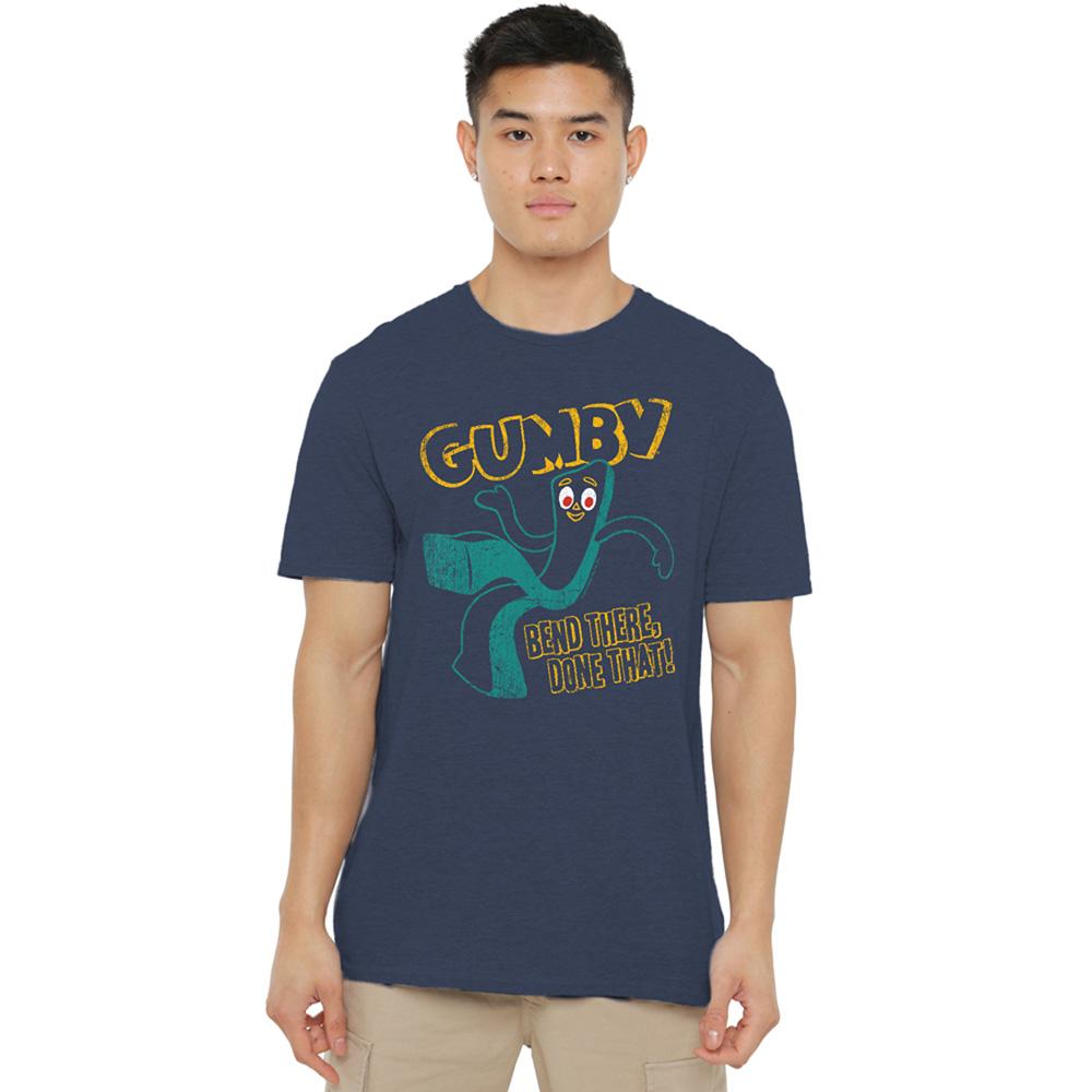 Gumby Unisex Vuxen Böj Där Gjort Det Ljungfärgad T-shirt