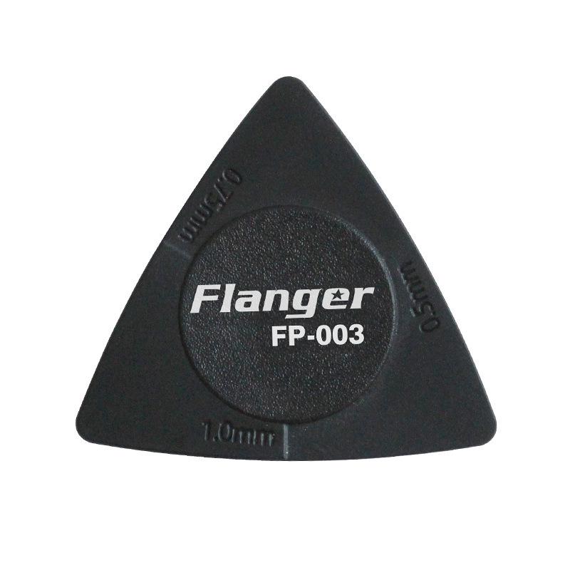 

Plectrum Flanger: 3-Thickness Integrated Pick for Electric Guitar & Ukulele