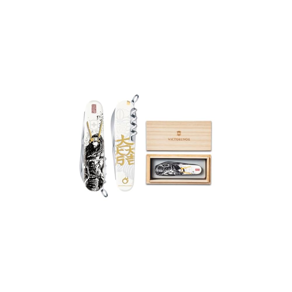 VICTORINOX Sengoku Sumi-e Climber Ishida Mitsunari Swiss Army Knife, Multi-Function Knife, Collectible, Disaster Preparedness Tool, Swiss-Made Multi-T