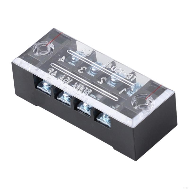   3/4/5/6/8 Position Fixed Wiring Board Double Row Strips Terminals Block Strips