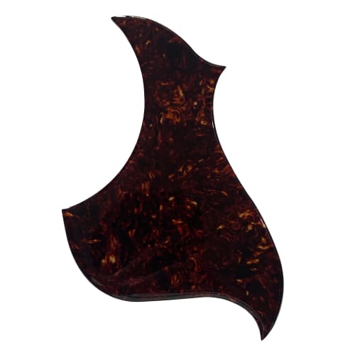 Crystal Self-Adhesive Scratch Plate for Gibson L4A Acoustic Guitar Pickguard (Brown Tortoise)