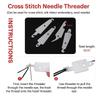 Sewing Kit 34 Pcs with Large Eye Steel Needles Colored Threads Ideal for Beginner Seamstress Home Daily Mending