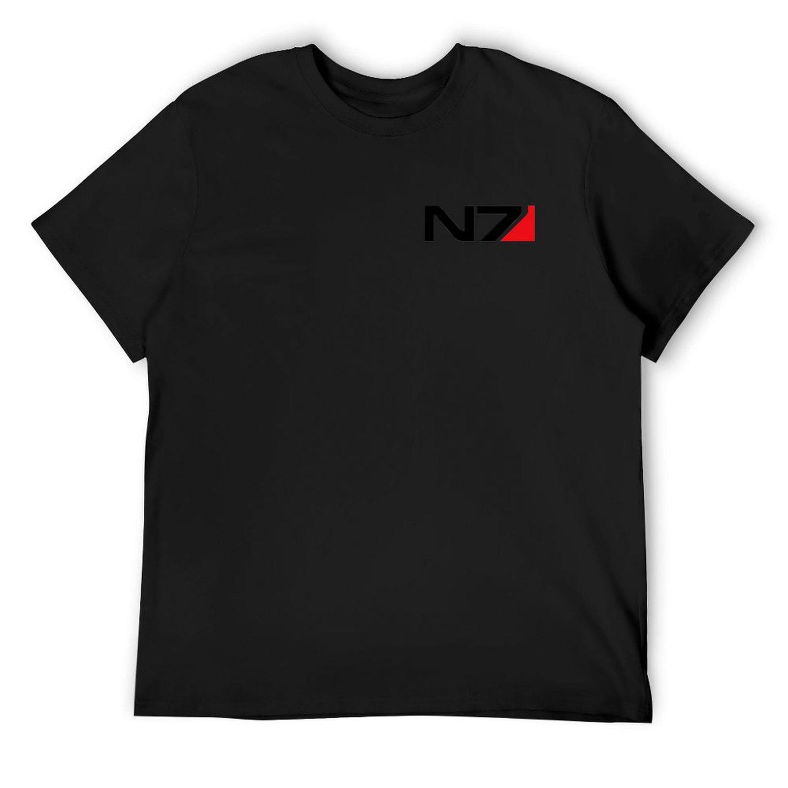 

N7 T-Shirt anime stuff man t shirt Men s clothing 4XL