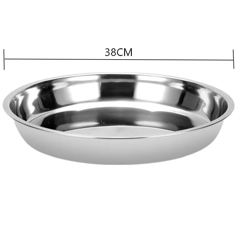 ARKIE 304 Stainless Steel Round Steaming Plate