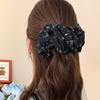Cloth Hair Claw Clips Polka Dot Ponytail Clip Elegant Banana Clip Hair Clip  Hair Accessories