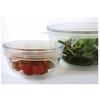 Stretchable Silicone Lids - Set of 2 - Crystal Platinum - Diameter 12 and 17 Cm
