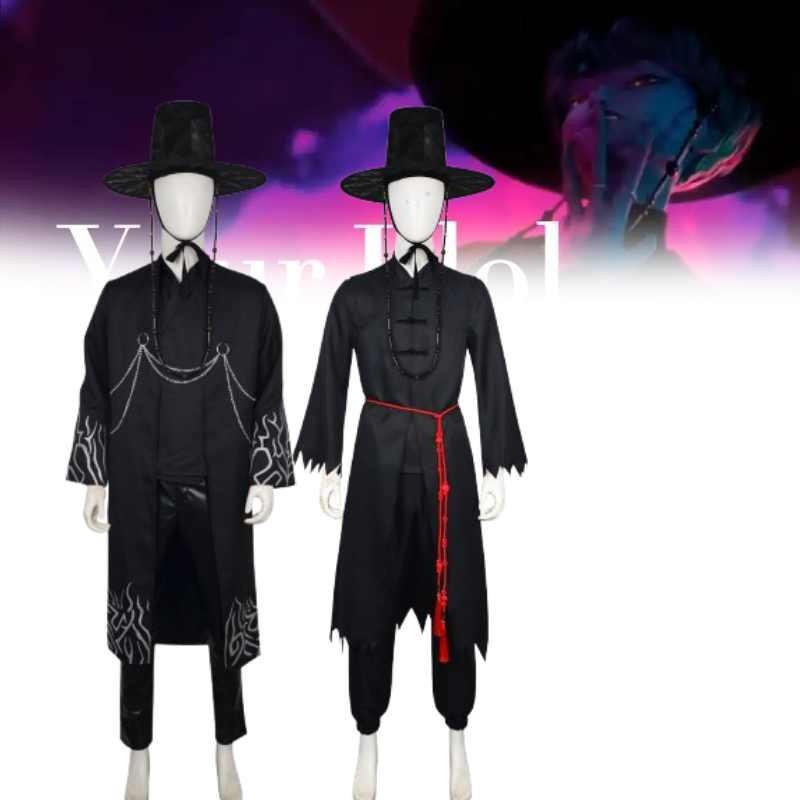 Hunters Demon Kpop Saja Boys Cosplay Costume Stage Singing Suit Halloween Party