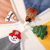 New Navidad Xmas Hand Towel Christmas Decor Red Santa Claus New Year 2025 Gift Home Bathroom Washing Hand Towel Cloth Man Woman
