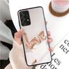 Rose Gold Pink Heart Love Butterfly Phone Case for Samsung Galaxy A13 A22 A12 A32 A71 A11 A21S A33 A52 A72 A51 A50 A70 A31 M31