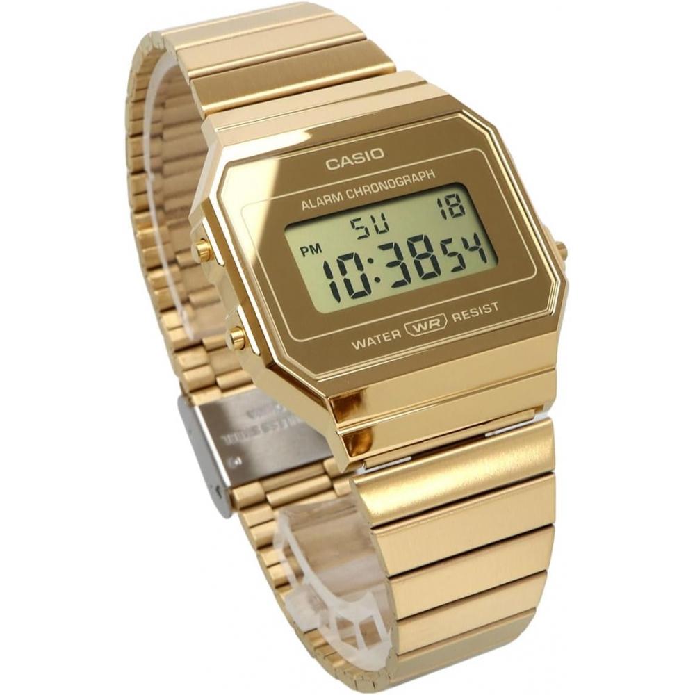 [CaSio] CaSio Digital Watch Vintage SerieS A700wevg 9a Men S woMen S Gold overSeaS Model [parallel Imported Product] Gold A700wevg 9a