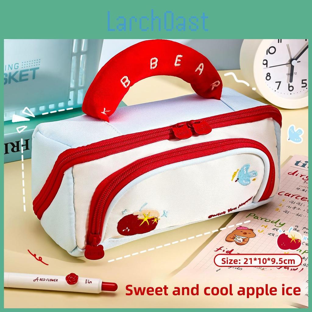 Large Capacity Multilayer Water Resistant Pencil Case For Students And Office Use