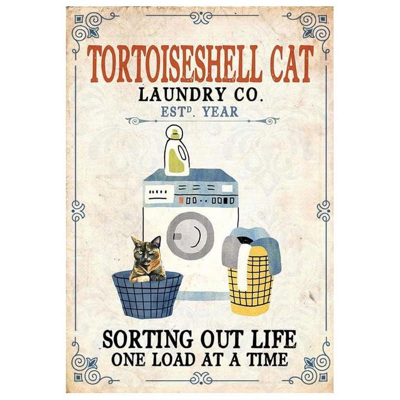 Plaque Metal Tin Signs Laundry Room Wall Decoration Vintage Art Posters Iron Painting for Man Cave Home Cafe Bathroom Club Bar