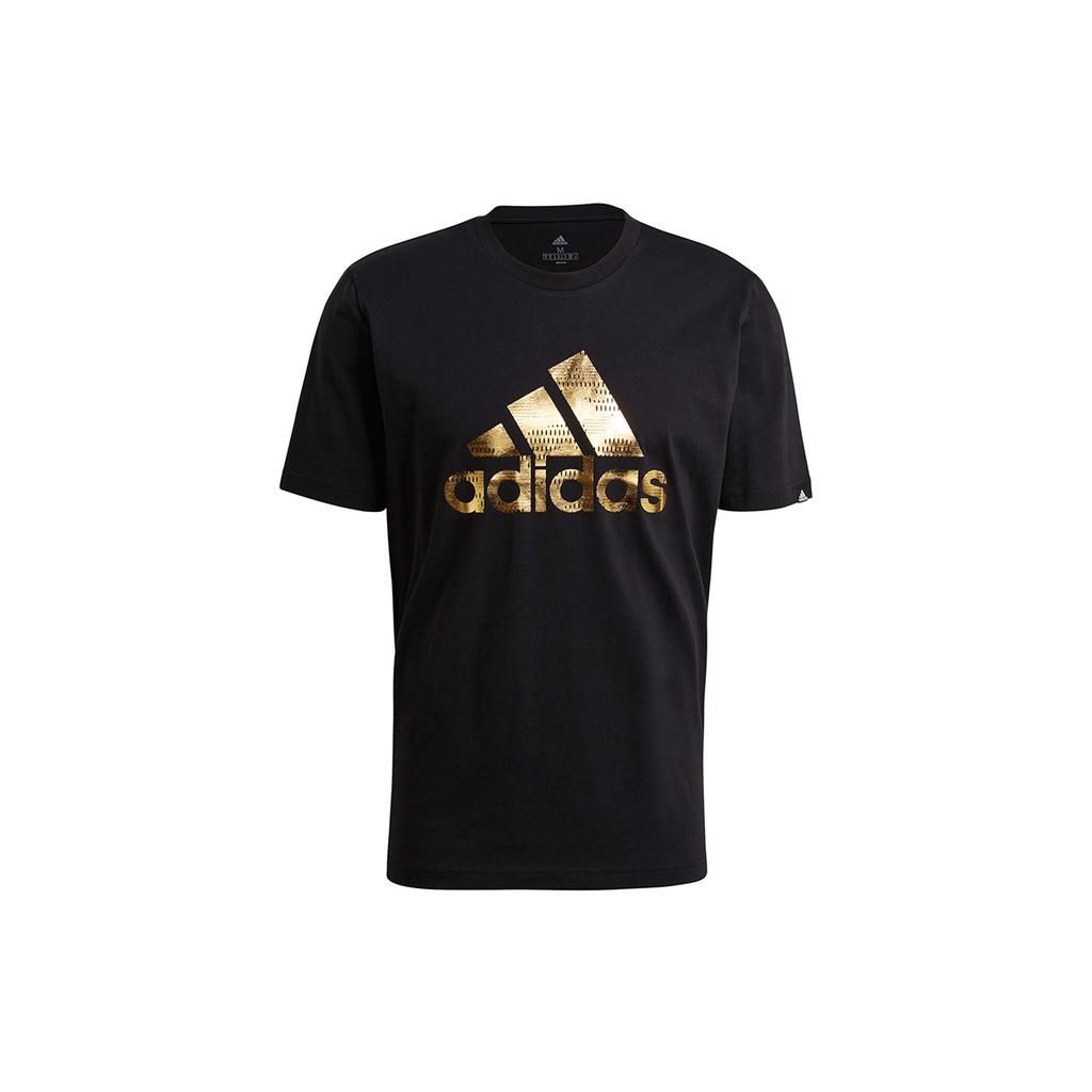 adidas T-shirt da uomo con scollo rotondo, vestibilità dritta moderata GV2913