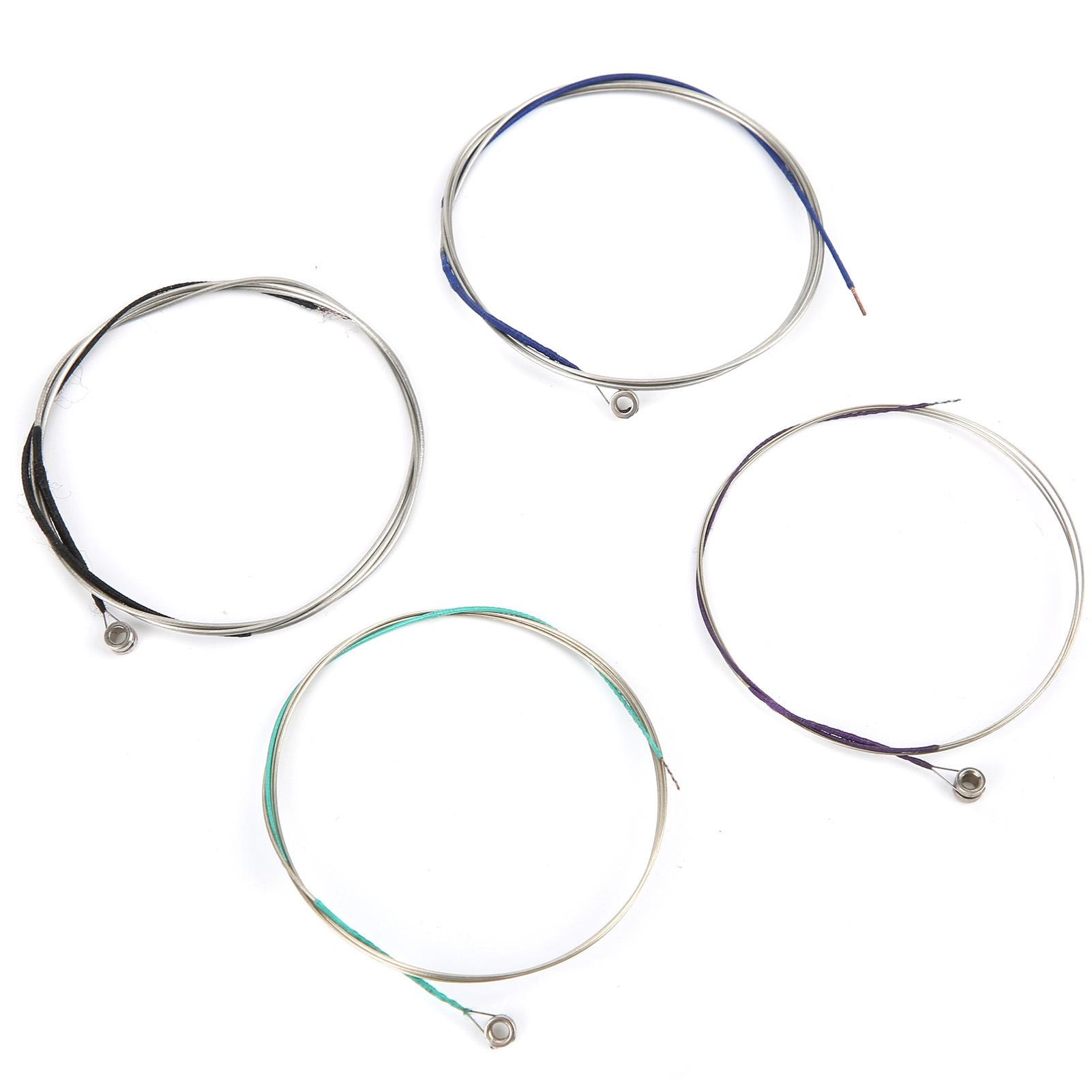 

4 струны для альта A1-й Д2-й G3-й С4-я рана из никеля и серебра НикельПокрытый металлом шарКонечный стальной сердечник