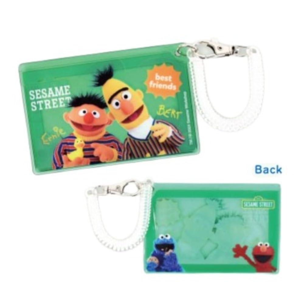 Marimo Craft Clear Pass Case GR Sesame Street W105 X H70mm SST-119