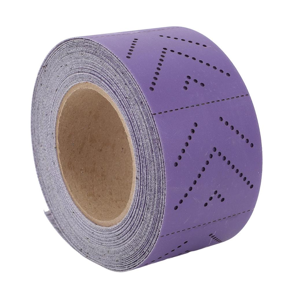 Keramický brusný papír v roli 400 zrnitost Více děr Bezprašné abrazivo 70mmx12m pro opravy karoserií Lak