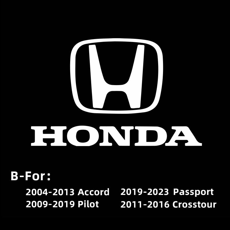 2Pcs Car Logo Lamp Welcome Lights Auto Emblem Projection For Honda Civic Fit Accord City Vezel CR-V S660 Odyssey HR-V Insight
