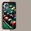 Billiards Table Party Poster Phone Case For Redmi Note 15 Pro 5G 14 13 12 Pro Plus 11 11T 11E 11S 10 Pro 10S 9 9S Cover Cell Cle