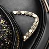 New Sequin Women Backpack 2022 Rhinestone Lovely Cat Women's Female Leather Backpack School Bags Korea Dual-use Shoulder Bags
