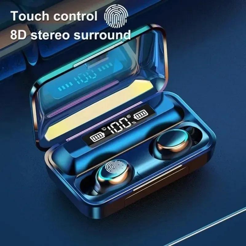 Xiaomi F9-5C True Wireless Bluetooth Headset Binaural Small In Ear Buds Sports Stereo Bass TWS Earbuds Newest Sports Earbuds for Phones