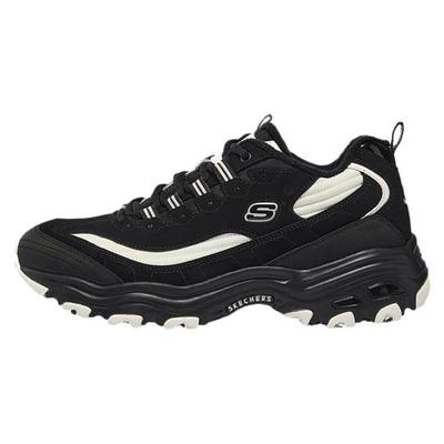 Skechers DLites Scarpe da Corsa Leggere e di Supporto Uomo sneaker Nero Bianco 894269-BKW