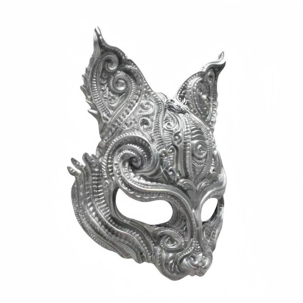 Stunning Face Full Owl Mask For Halloween Featuring Traditional Chinese Style And Unique Ears Rabbit