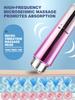1/2PCS Powder To Silver Eye Massager, Vibrating Massager To Remove Dark Circles, Eye Bags, Mini Mass