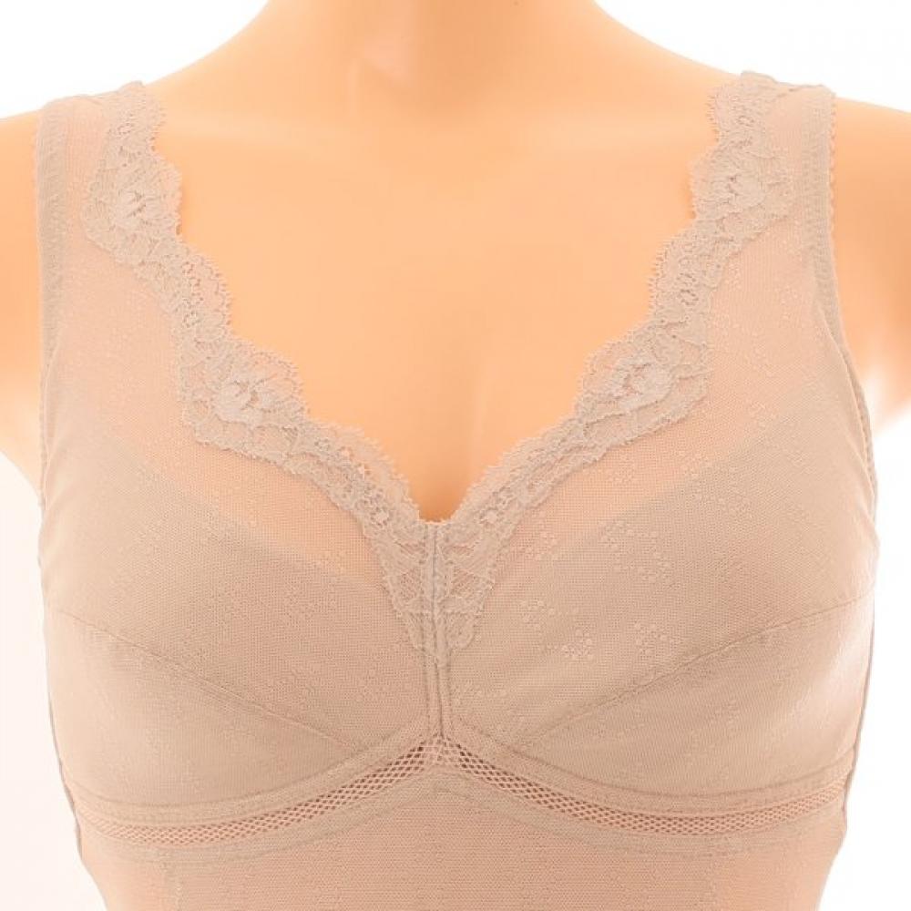 Wacoal ComfortAble Cotton Blend Ab Wirefree Body Shaper  wbt5731Ab 