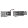 Vidaxl Szafka Pod Tv, Szarość Betonu, 80X35X36,5 Cm